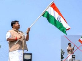 बीजेपी के राष्ट्रीय अध्यक्ष नितिन नबीन की तिरंगा फहराने वाली तस्वीर से छेड़छाड़, कांग्रेस आईटी सेल नेता पर केस दर्ज