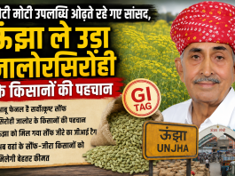छोटी-मोटी उपलब्धि ओढ़ते रहे सांसद, ऊंझा ले उड़ा सिरोही-जालोर के किसानों की पहचान !