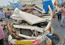 कासगंज सड़क हादसे में करौली के 6 श्रद्धालुओं की मौत, 20 घायल