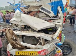 कासगंज सड़क हादसे में करौली के 6 श्रद्धालुओं की मौत, 20 घायल
