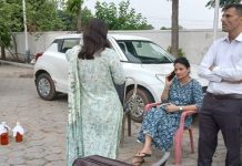 किशनगढ़ बास में 2420 लीटर पेट्रोलियम पदार्थ से भरी पिकअप जब्त