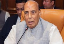 वंदे मातरम् पर कांग्रेस का निर्णय असंवैधानिक और भविष्य में गंभीर संकट पैदा करने वाला : राजनाथ सिंह