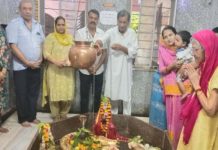 सावन के प्रथम सोमवार पर श्री सिद्धेश्वर महादेव मंदिर में उमड़ा आस्था का सैलाब