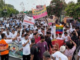 नशे के खिलाफ जन संकल्प रैली एवं वॉकाथॉन में गूंजा नशामुक्त राजस्थान का संदेश