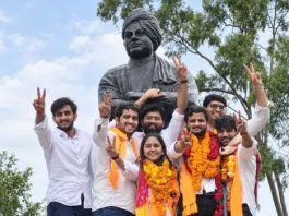 DUSU चुनाव में ABVP का दबदबा, अध्यक्ष समेत तीन पदों पर जीत; निर्दलीय दीपांशु शौकीन बने उपाध्यक्ष