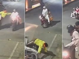 अजमेर में रिटायर्ड डॉक्टर दंपती को निशाना बनाकर चेन स्नैचिंग, बाइक फिसली; एक पकड़ा गया