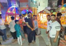 जलझूलनी एकादशी पर बाघसुरी में गाजे-बाजे से निकली ठाकुरजी की रेवाड़ियां