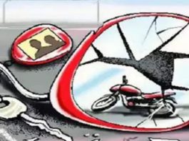 भरतपुर : पिकअप की चपेट में आने से बाइक सवार युवक की मौत