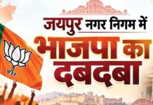 जयपुर नगर निगम चुनाव रिजल्ट 2026: भाजपा का दबदबा, 95 वार्डों में जीत; कांग्रेस 43 पर सिमटी