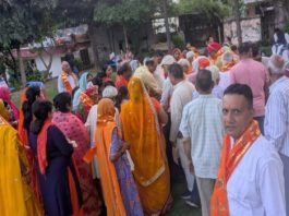 अजमेर के शास्त्री नगर में ठाकुर जी की रेवाडी धूमधाम से निकाली