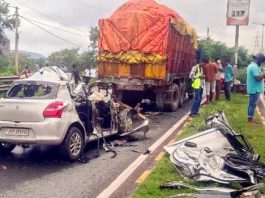 जमशेदपुर में दर्दनाक सड़क हादसा, मंत्री दीपिका पांडेय सिंह की बेटी समेत 4 की मौत
