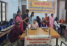 जन्मदिन पर लाडली घर की 42 दृष्टिहीन बालिकाओं को कराया भोजन