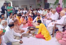 अजमेर में कांग्रेस का सद्बुद्धि यज्ञ, मेयर चुनाव को लेकर भाजपा पर लगाए आरोप