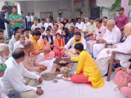 अजमेर में कांग्रेस का सद्बुद्धि यज्ञ, मेयर चुनाव को लेकर भाजपा पर लगाए आरोप