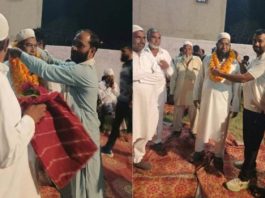कायड़ में भाजपा प्रत्याशी एडवोकेट शहाबुद्दीन का स्वागत, ग्रामीणों से जनसंपर्क तेज करने का मिला भरोसा