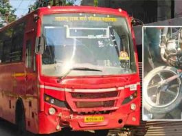 औरंगाबाद में एसटी बस और मोटरसाइकिल की टक्कर में एक ही परिवार के 3 लोगों की मौत