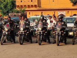 नशामुक्त भारत के संदेश के साथ अजमेर से रवाना हुई अखिल भारतीय मोटरसाइकिल रैली