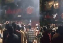 जाफराबाद के रेस्टोरेंट में भीषण आग, धुएं से घुटने लगा दम; खिड़की से कूदकर लोगों ने बचाई जान