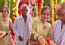 औरैया में 75 साल के रामसुगर और 30 साल की रानी की शादी चर्चा में, बेटी की सहेली से हुआ रिश्ता
