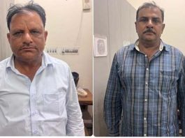 नाहरगढ़ अभयारण्य में वनपाल एवं वनरक्षक 50 हजार की रिश्वत लेते अरेस्ट