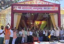 सिरोही के रामझरोखा मैदान में 54वें गरबा महोत्सव का आगाज, विधि-विधान से हुई मां जगदम्बा की घट स्थापना