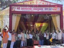 सिरोही के रामझरोखा मैदान में 54वें गरबा महोत्सव का आगाज, विधि-विधान से हुई मां जगदम्बा की घट स्थापना
