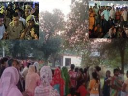 गोरखपुर में दुर्गा प्रतिमा विसर्जन के दौरान हाईटेंशन तार की चपेट में आए 11 लोग, 3 की मौत
