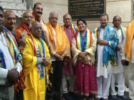दक्षिण भारत में जैन पत्रकार सम्मेलन का आगाज, विजय नित्यानंद सूरीश्वर जी महाराज के दर्शन किए