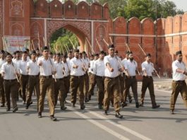 जयपुर की 292 बस्तियों में गूंजा विजयादशमी का उत्साह, पथ संचलनों पर पुष्पवर्षा