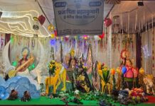 अजमेर में नवरात्रि पर चैतन्य झांकियों के दर्शन को उमड़े श्रद्धालु