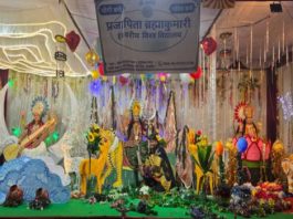 अजमेर में नवरात्रि पर चैतन्य झांकियों के दर्शन को उमड़े श्रद्धालु