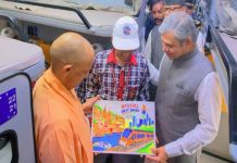 रात में बनारस से चलें, सुबह दिल्ली पहुंचें: देश की दूसरी स्लीपर वंदे भारत को योगी-वैष्णव ने दिखाई हरी झंडी